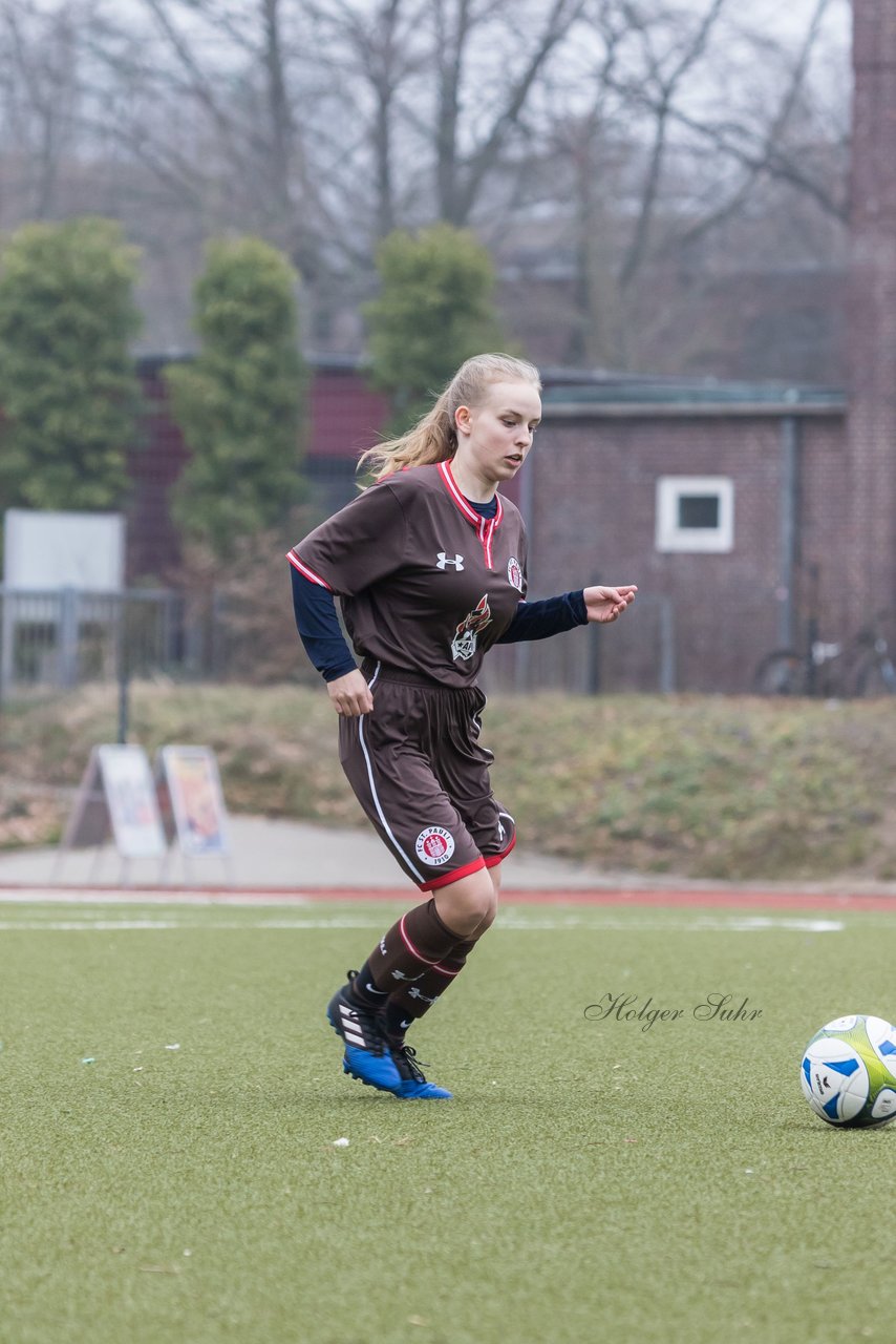 Bild 339 - B-Juniorinnen Walddoerfer - St.Pauli : Ergebnis: 4:1